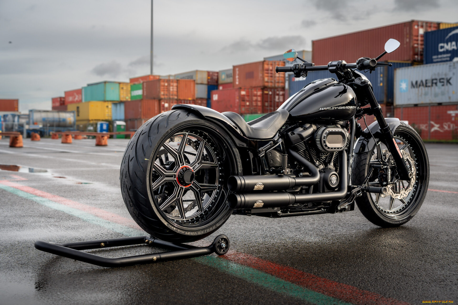 , harley-davidson, softail, breakout, customized, custombikes, fusions